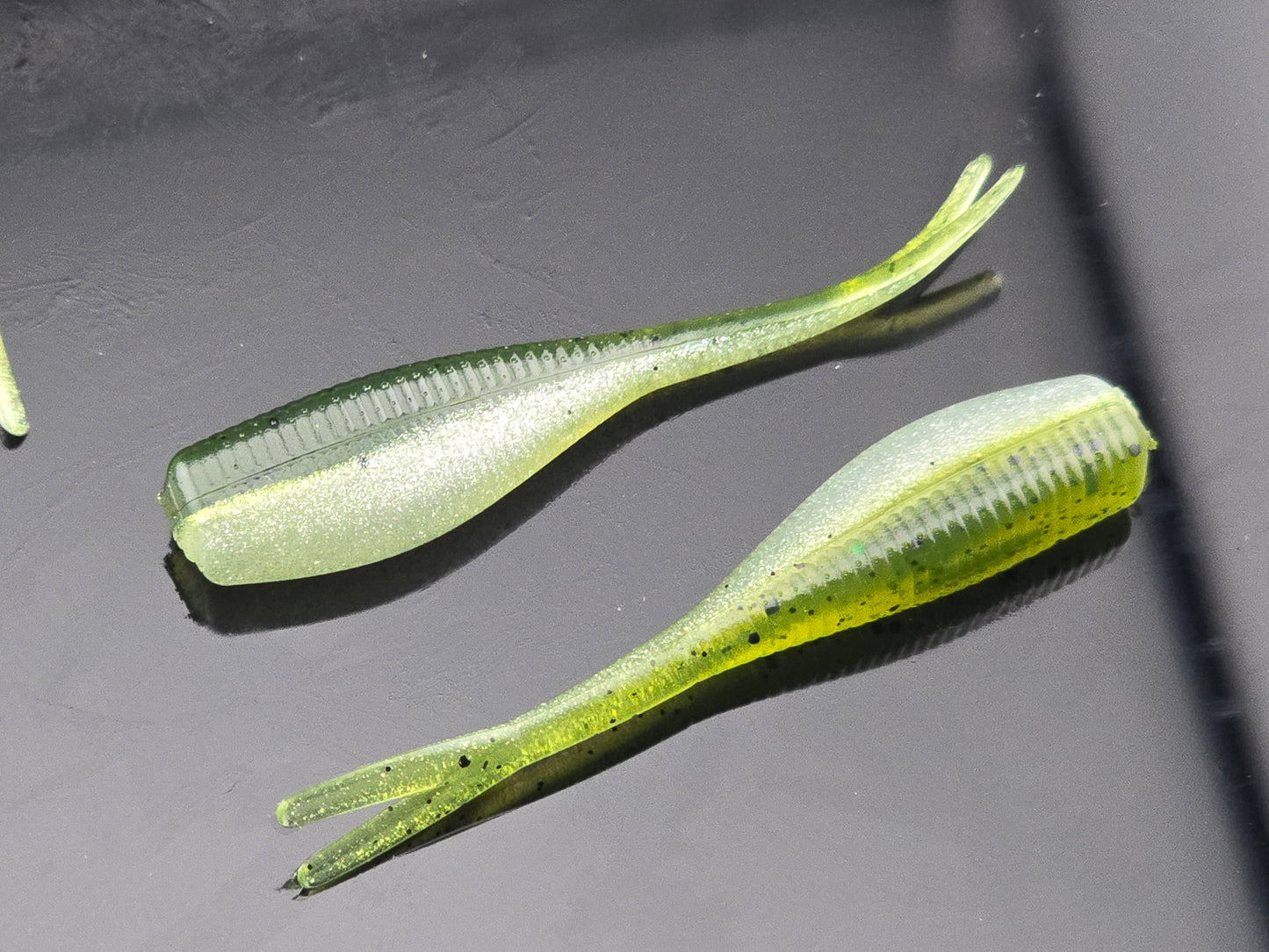 (20 ct.) 2" Slab Crusher Soft Plastic Bait - Laminate Colors