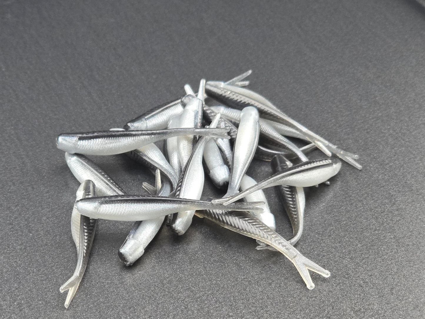 (20 ct.) 2" Tracer Shad Soft Plastic Bait - Laminate Colors
