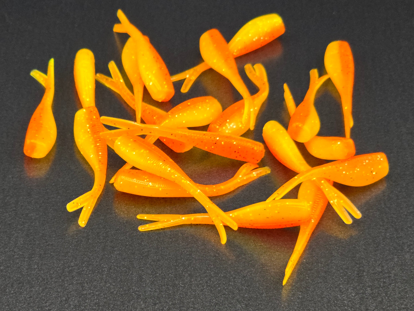 (20 ct.) 2" Slab Crusher Soft Plastic Bait - Laminate Colors