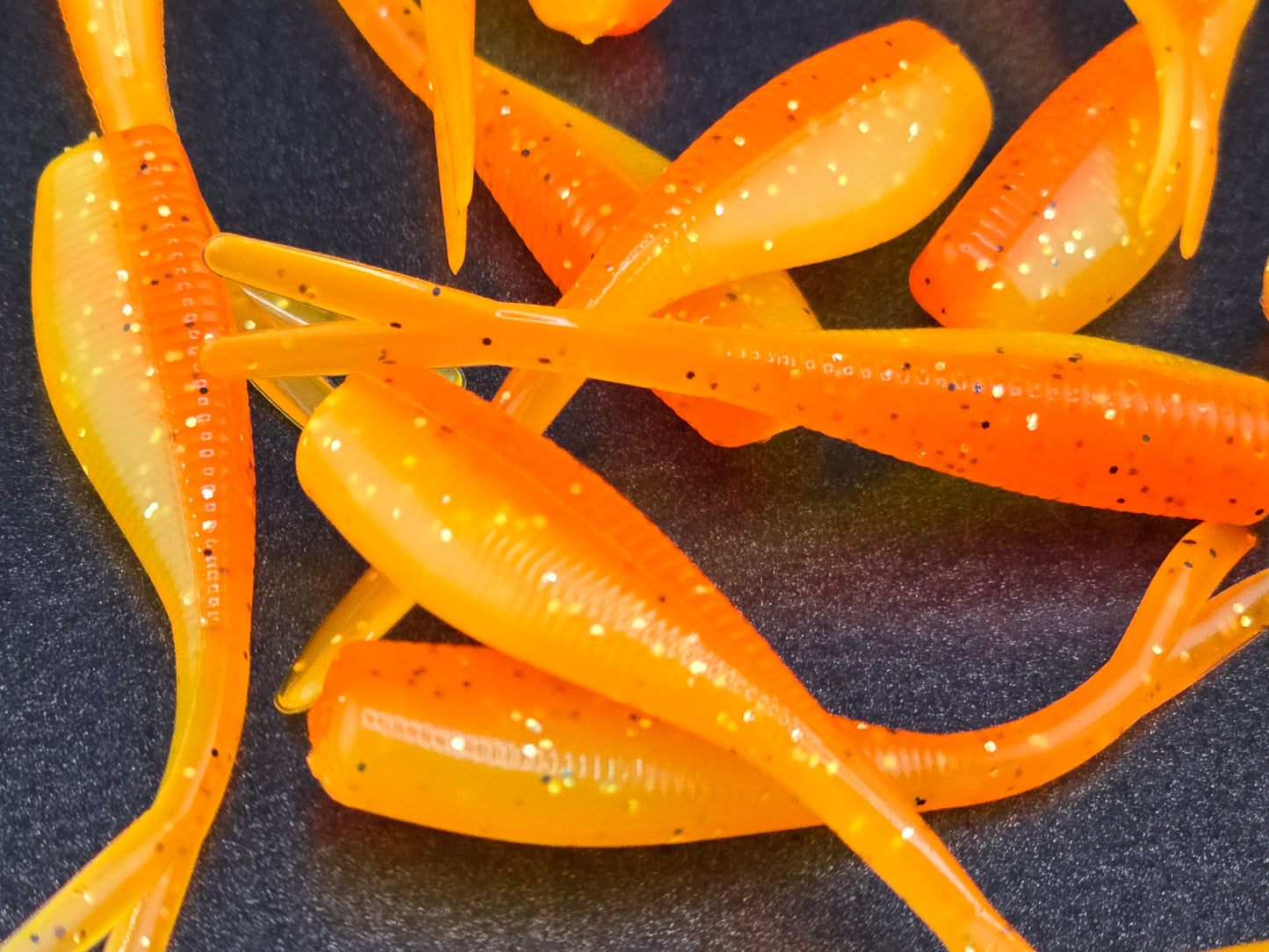 (20 ct.) 2" Slab Crusher Soft Plastic Bait - Laminate Colors