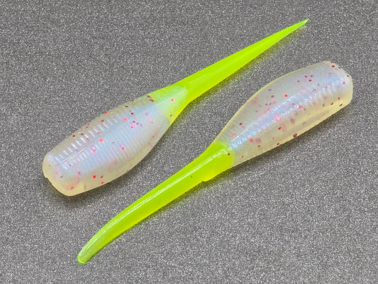 Bleeding Shad Chartreuse Tail