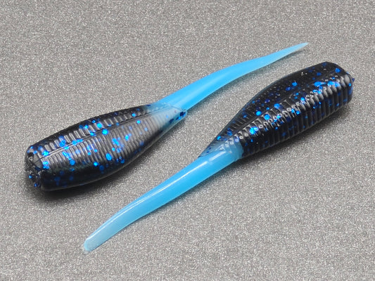 Black Blue with Blue Tail
