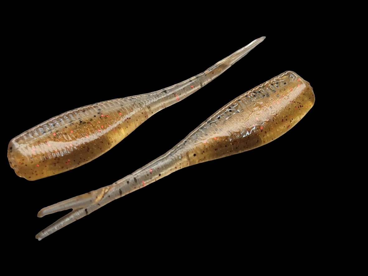 (20 ct.) 2" Slab Crusher Soft Plastic Bait - Laminate Colors