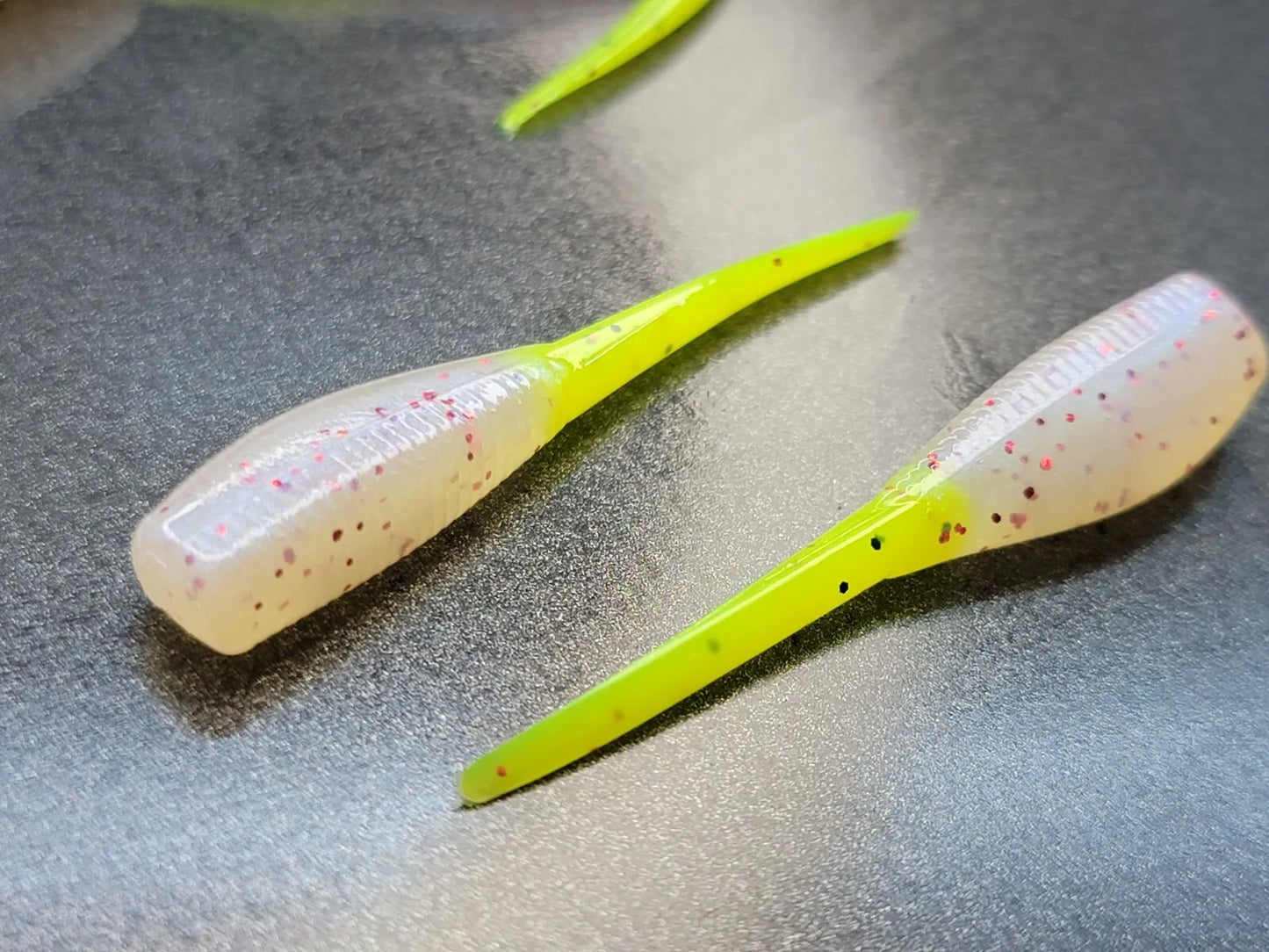 (24 ct.) 2" Slab Hunter Soft Plastic Bait - Hot Tails