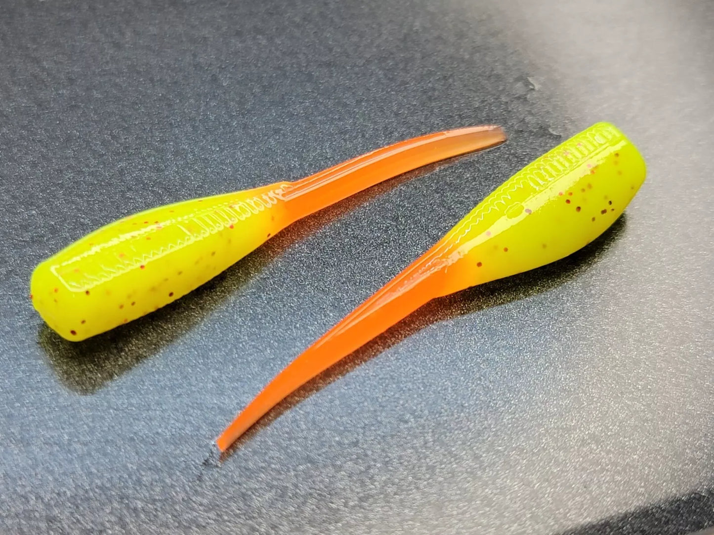 (24 ct.) 2" Slab Hunter Soft Plastic Bait - Hot Tails