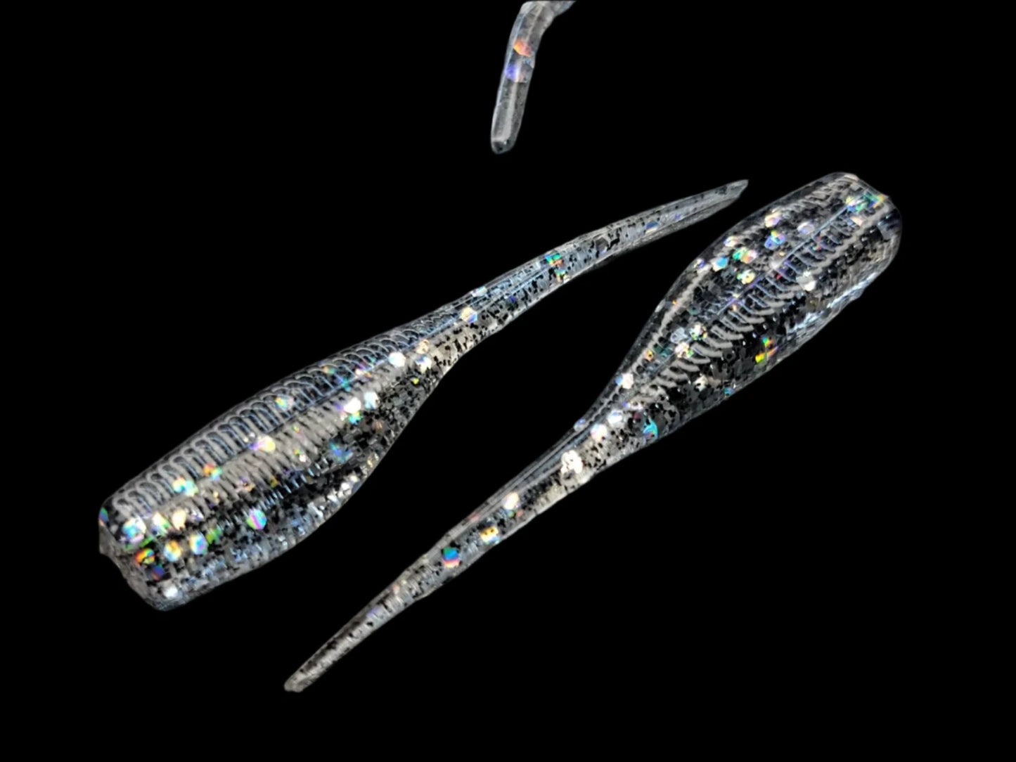 (24 ct.) 2" Slab Hunter Soft Plastic Bait - Solid Colors