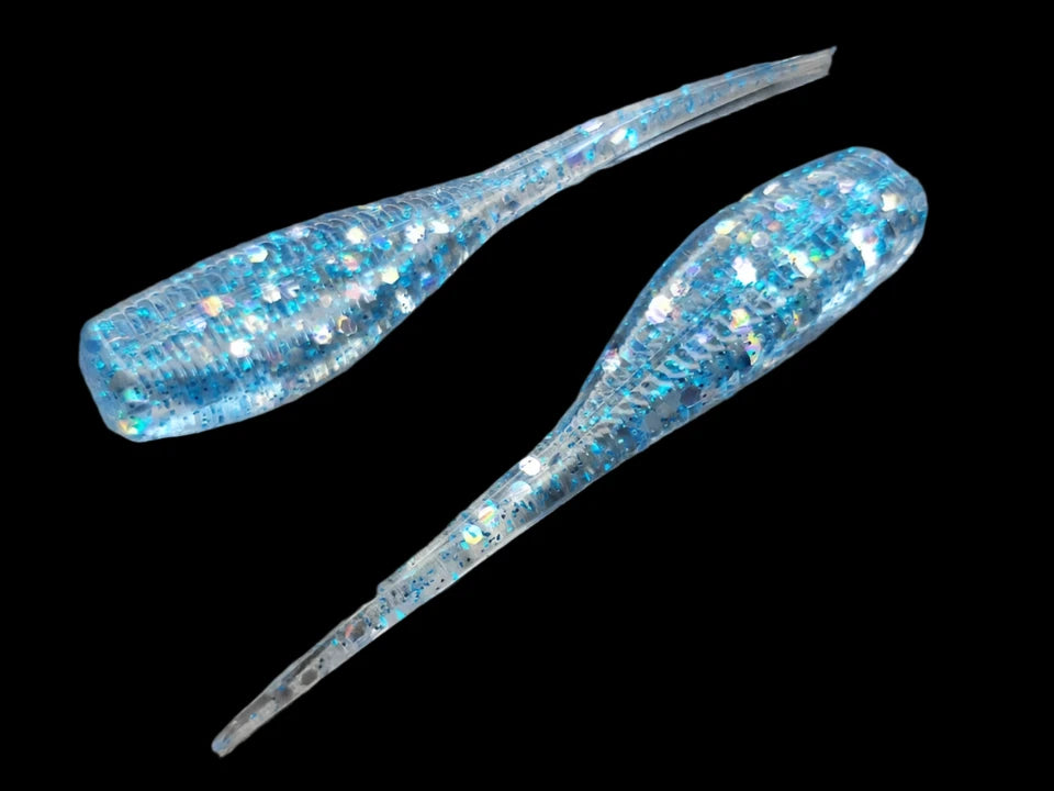 (24 ct.) 2" Slab Hunter Soft Plastic Bait - Solid Colors
