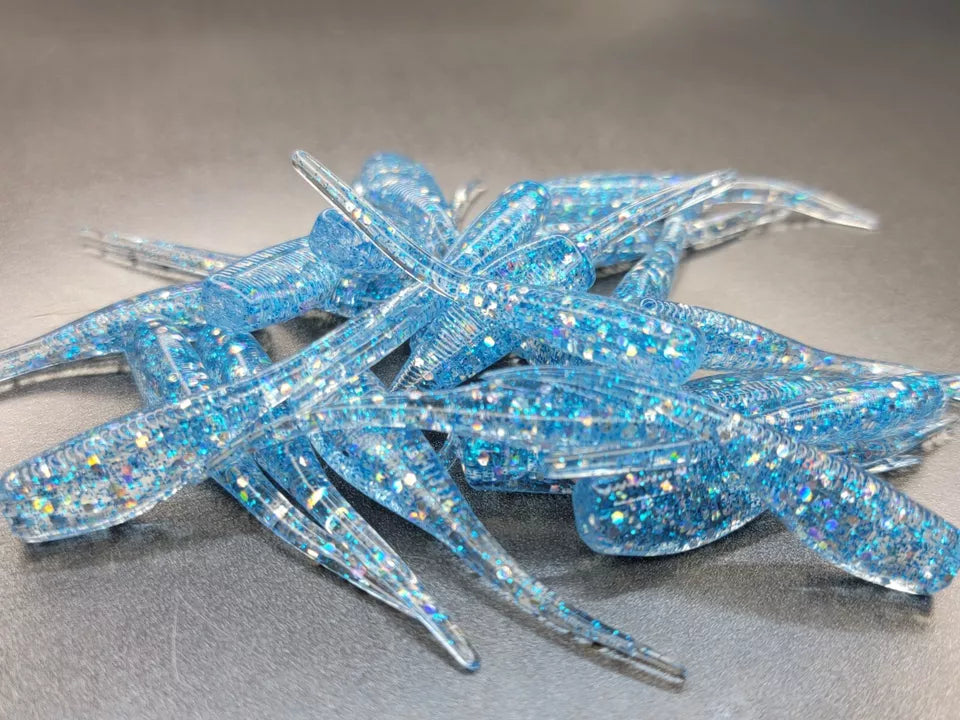 (24 ct.) 2" Slab Hunter Soft Plastic Bait - Solid Colors