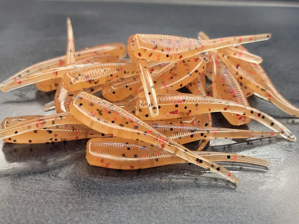 (24 ct.) 2" Slab Hunter Soft Plastic Bait - Solid Colors