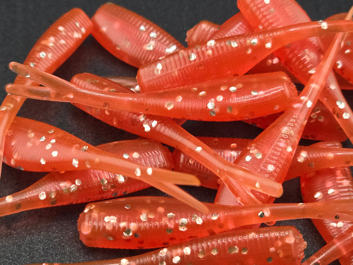 (20 ct.) 2" Slab Crusher Soft Plastic Bait - Solid Colors
