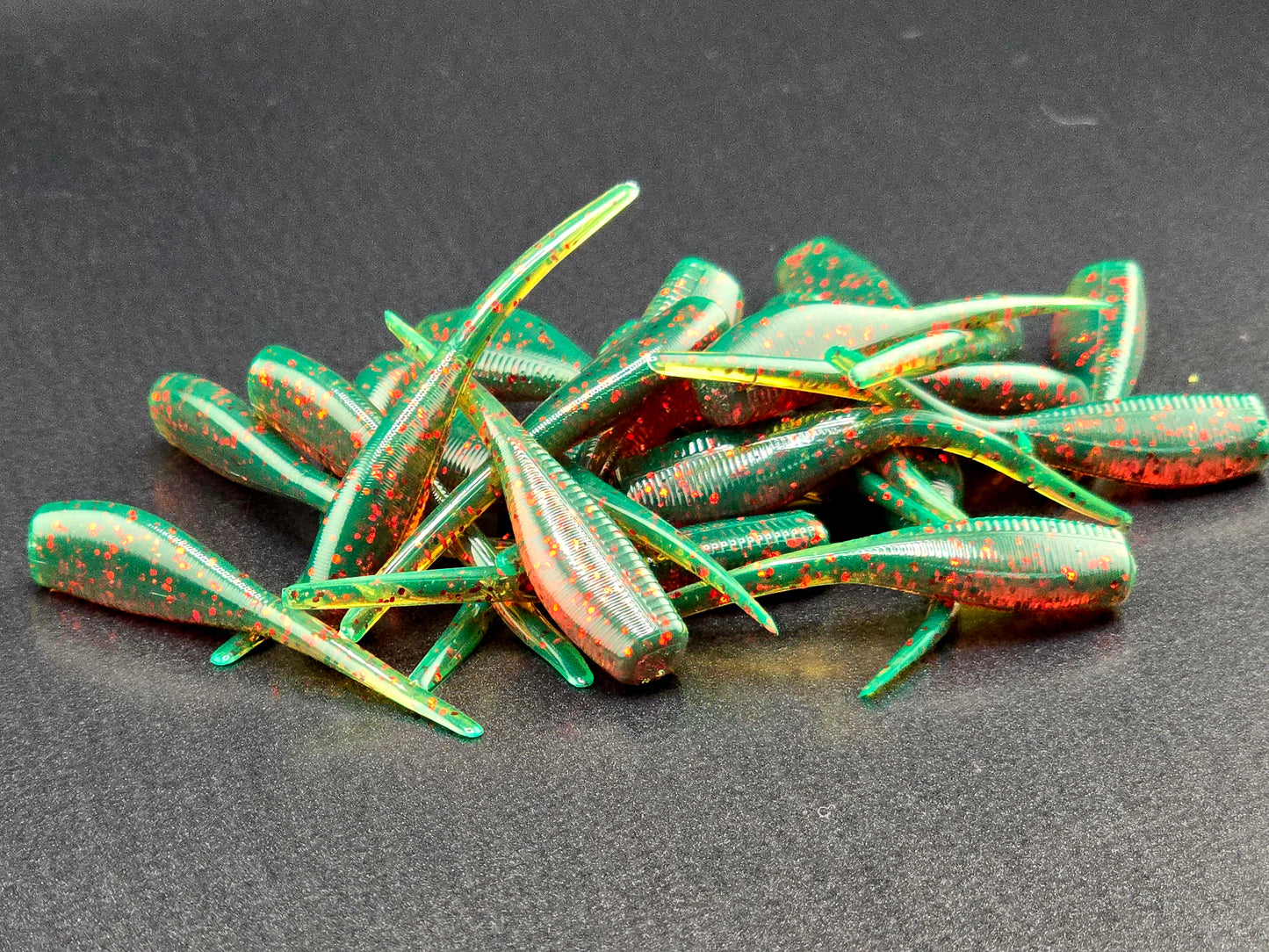 (24 ct.) 2" Slab Hunter Soft Plastic Bait - Solid Colors