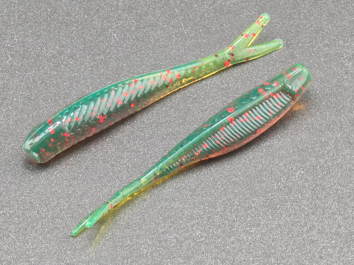 (20 ct.) 2" Tracer Shad Soft Plastic Bait - Solid Colors