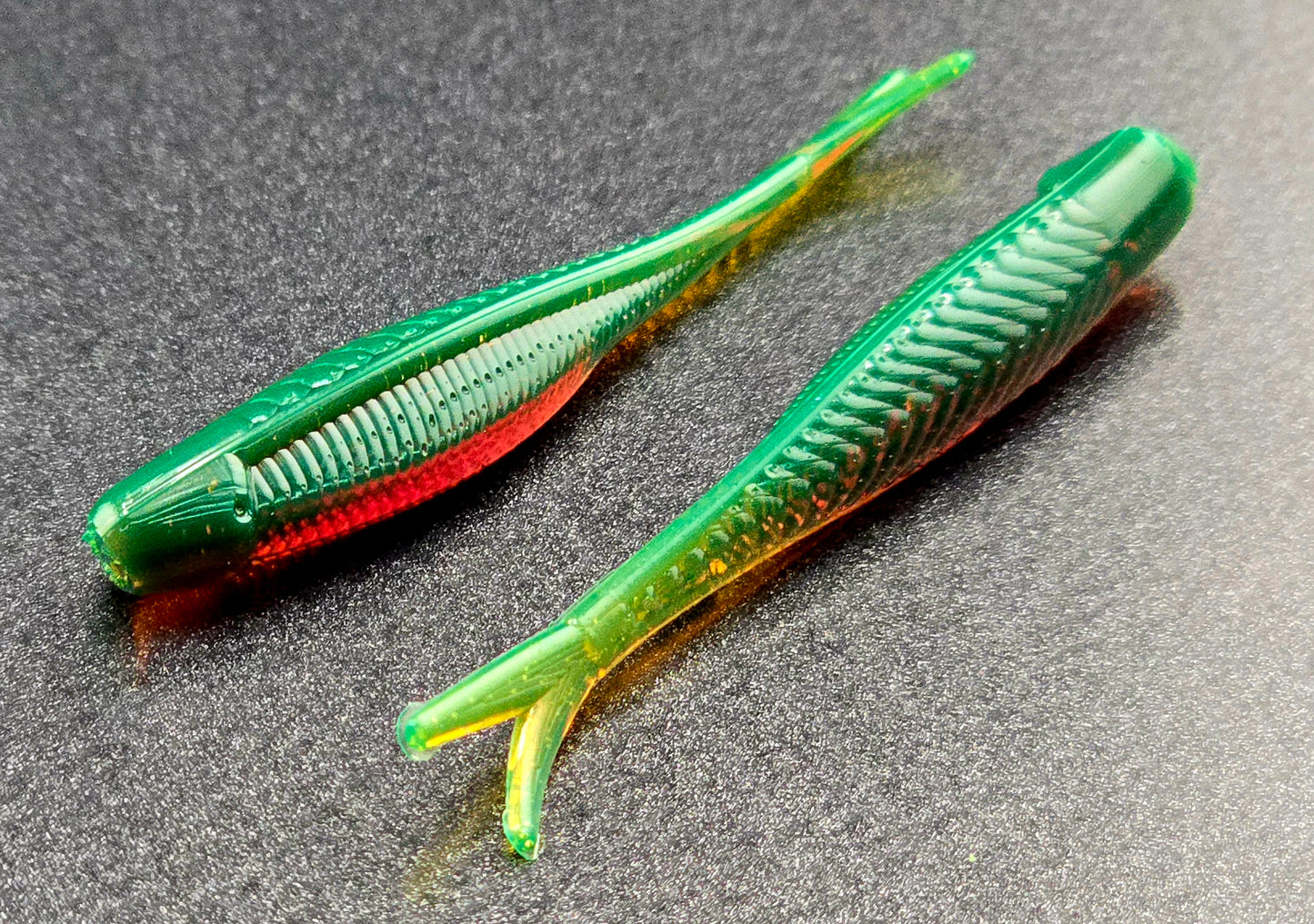 (20 ct.) 2" Tracer Shad Soft Plastic Bait - Solid Colors