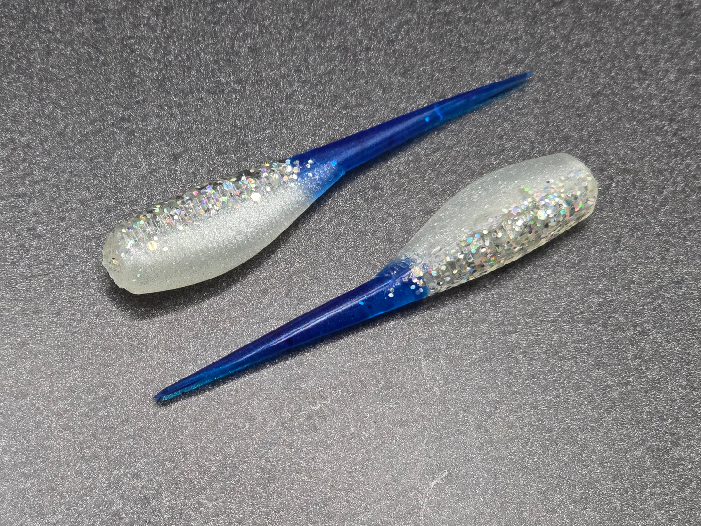 (24 ct.) 2" Slab Hunter Soft Plastic Bait - Hot Tails