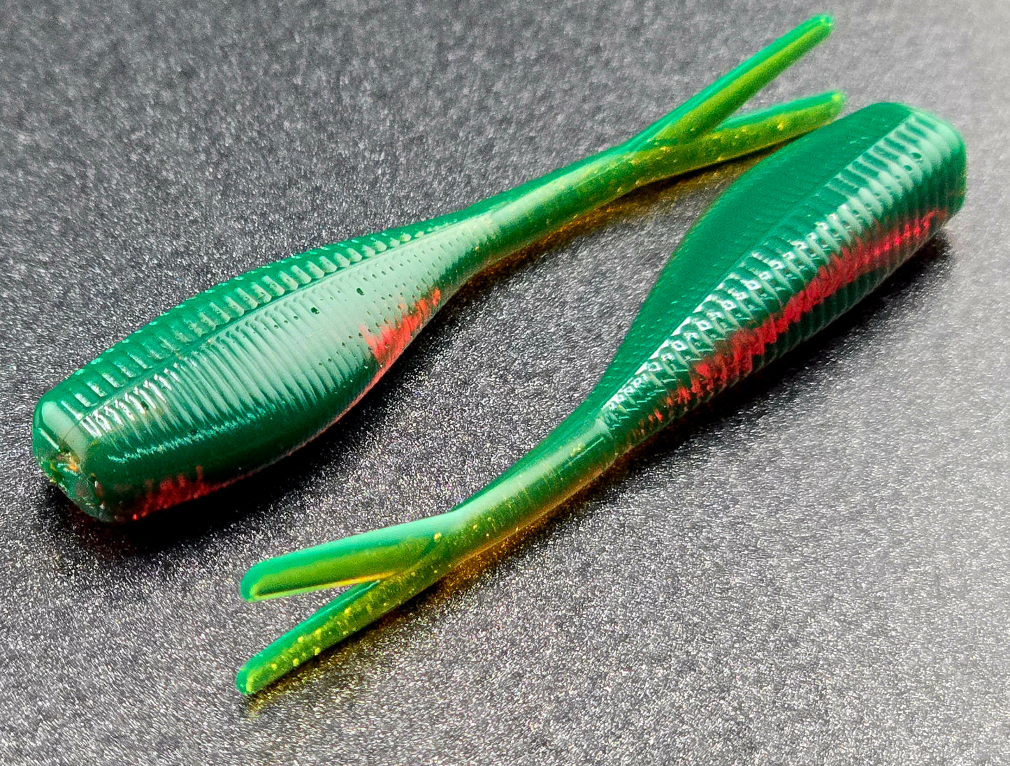 (20 ct.) 2" Slab Crusher Soft Plastic Bait - Solid Colors