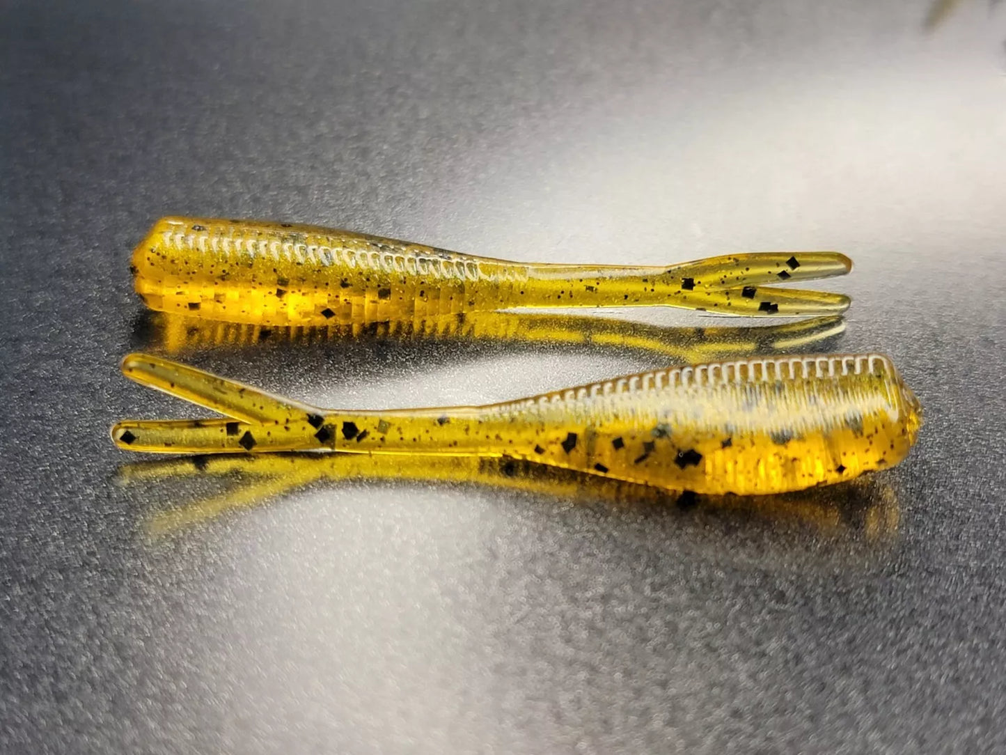 (20 ct.) 2" Slab Crusher Soft Plastic Bait - Solid Colors