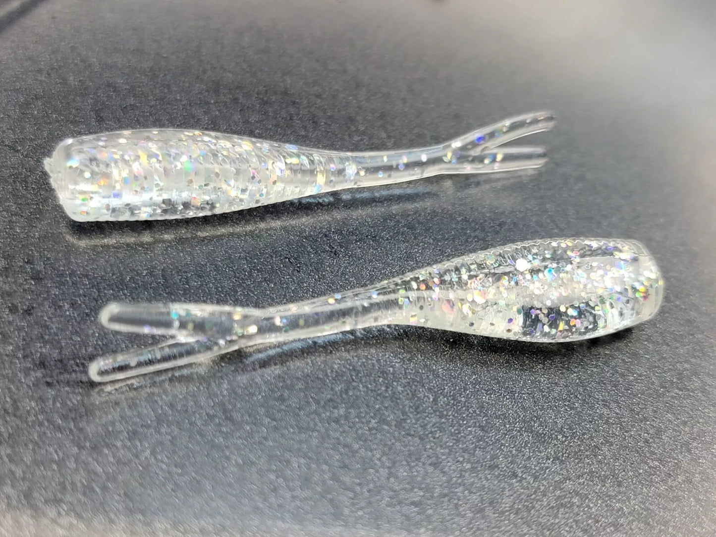 (20 ct.) 2" Slab Crusher Soft Plastic Bait - Solid Colors