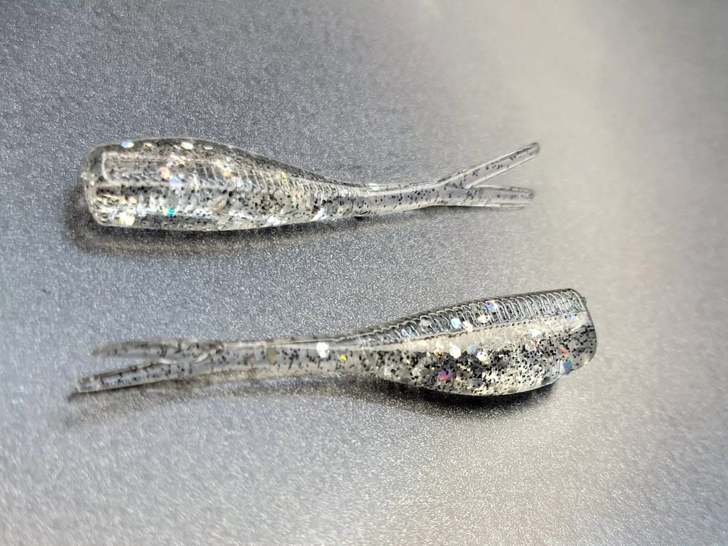 (20 ct.) 2" Slab Crusher Soft Plastic Bait - Solid Colors