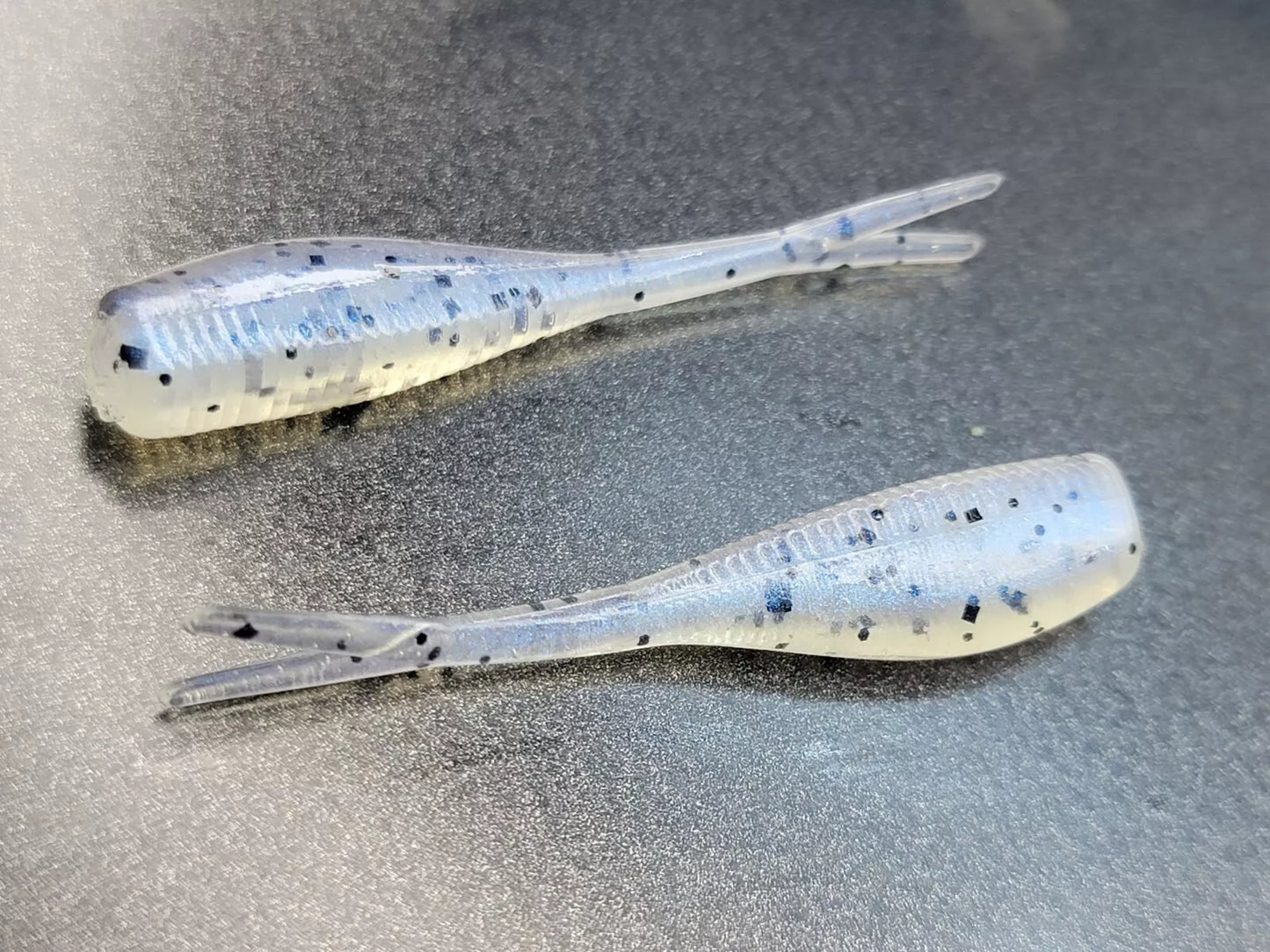 (20 ct.) 2" Slab Crusher Soft Plastic Bait - Solid Colors