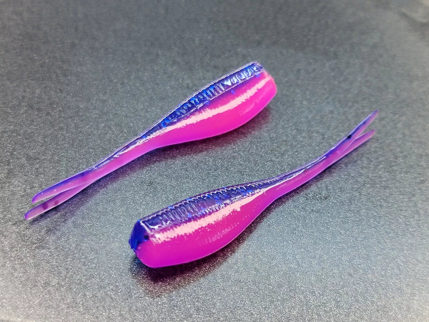 (20 ct.) 2" Slab Crusher Soft Plastic Bait - Laminate Colors