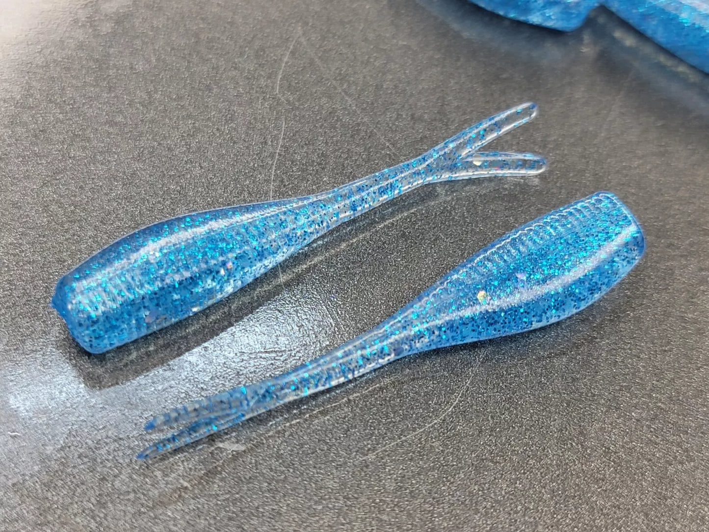 (20 ct.) 2" Slab Crusher Soft Plastic Bait - Solid Colors
