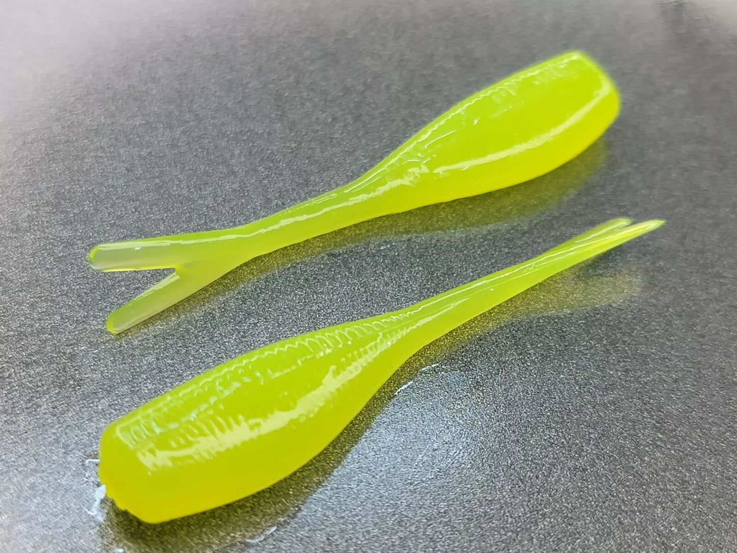 (20 ct.) 2" Slab Crusher Soft Plastic Bait - Solid Colors