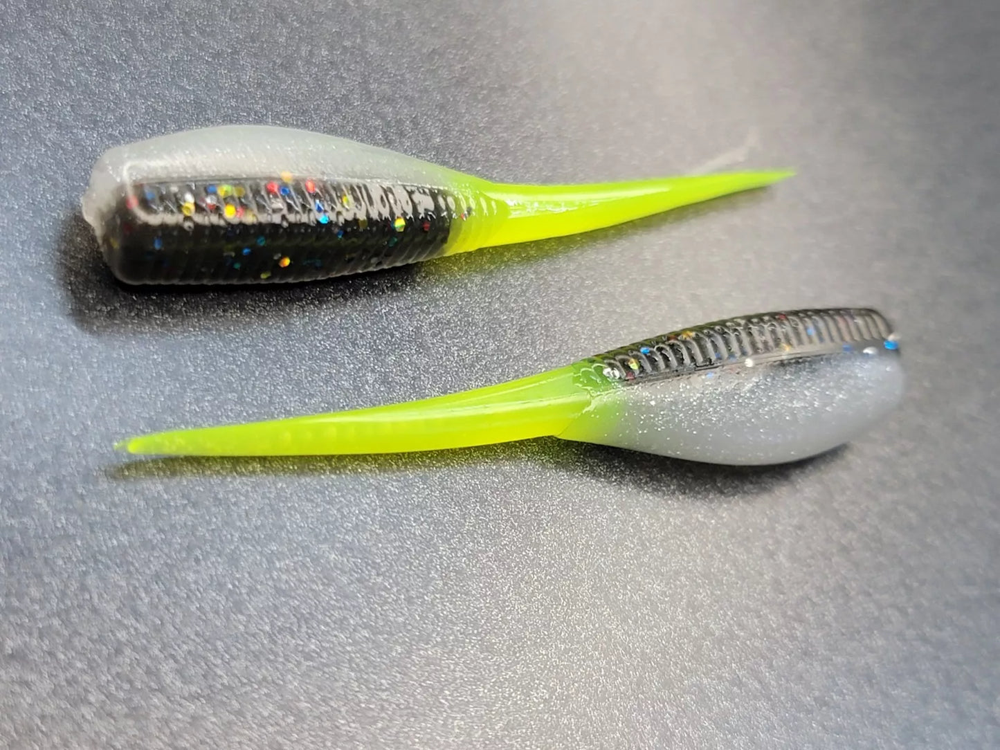 (24 ct.) 2" Slab Hunter Soft Plastic Bait - Hot Tails