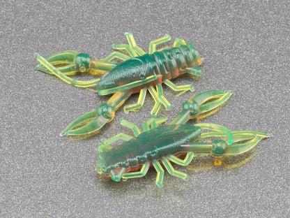 (30 ct.) 1" Mighty Craw Soft Plastic Bait