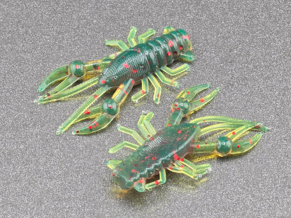 (30 ct.) 1" Mighty Craw Soft Plastic Bait