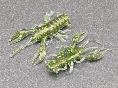 (30 ct.) 1" Mighty Craw Soft Plastic Bait
