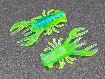 (30 ct.) 1" Mighty Craw Soft Plastic Bait