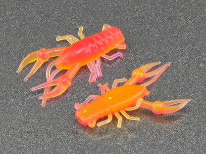 (30 ct.) 1" Mighty Craw Soft Plastic Bait