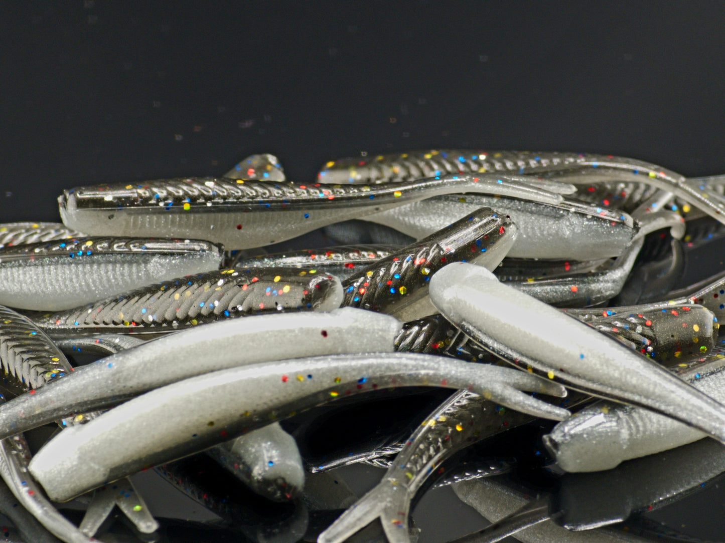 (20 ct.) 2" Tracer Shad Soft Plastic Bait - Laminate Colors
