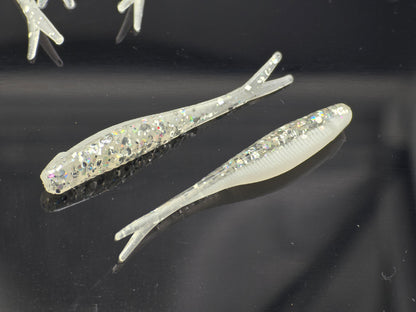 (20 ct.) 2" Tracer Shad Soft Plastic Bait - Laminate Colors