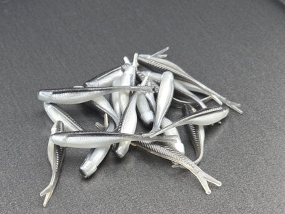 (20 ct.) 2" Tracer Shad Soft Plastic Bait - Laminate Colors