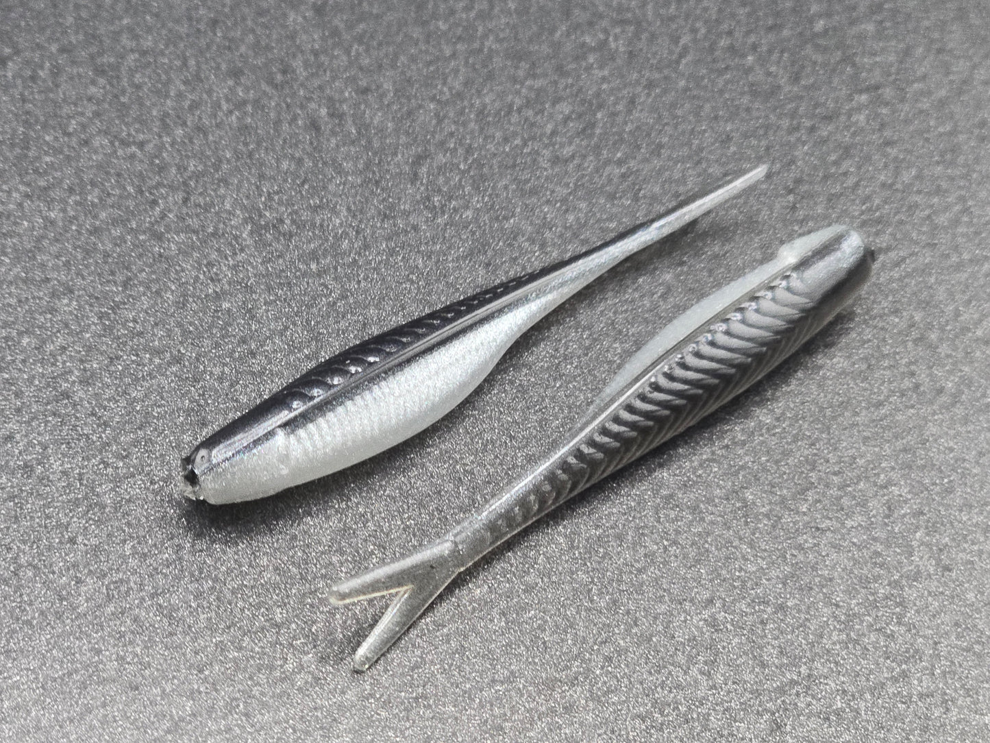 (20 ct.) 2" Tracer Shad Soft Plastic Bait - Laminate Colors