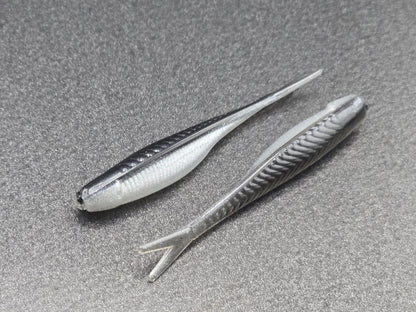 (20 ct.) 2" Tracer Shad Soft Plastic Bait - Laminate Colors