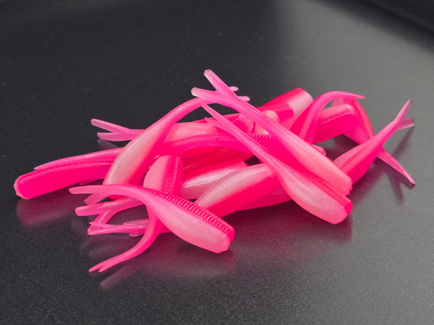 (20 ct.) 2" Slab Crusher Soft Plastic Bait - Laminate Colors