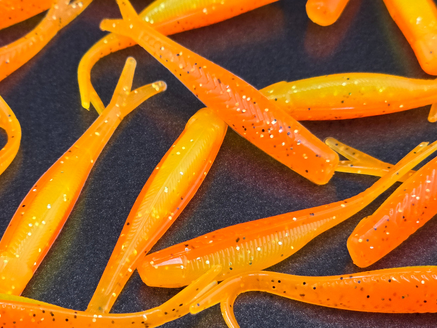 (20 ct.) 2" Tracer Shad Soft Plastic Bait - Laminate Colors