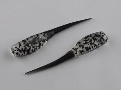 (24 ct.) 2" Slab Hunter Soft Plastic Bait - Hot Tails