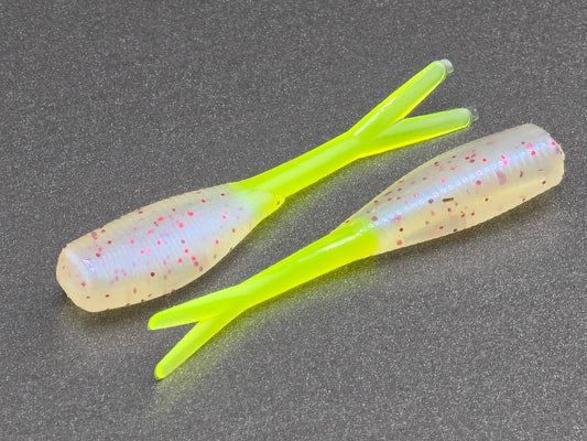 Slab Crusher Bleeding Shad/Chart Tail