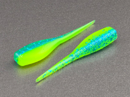 (24 ct.) 2" Slab Hunter Soft Plastic Bait - Laminate Colors