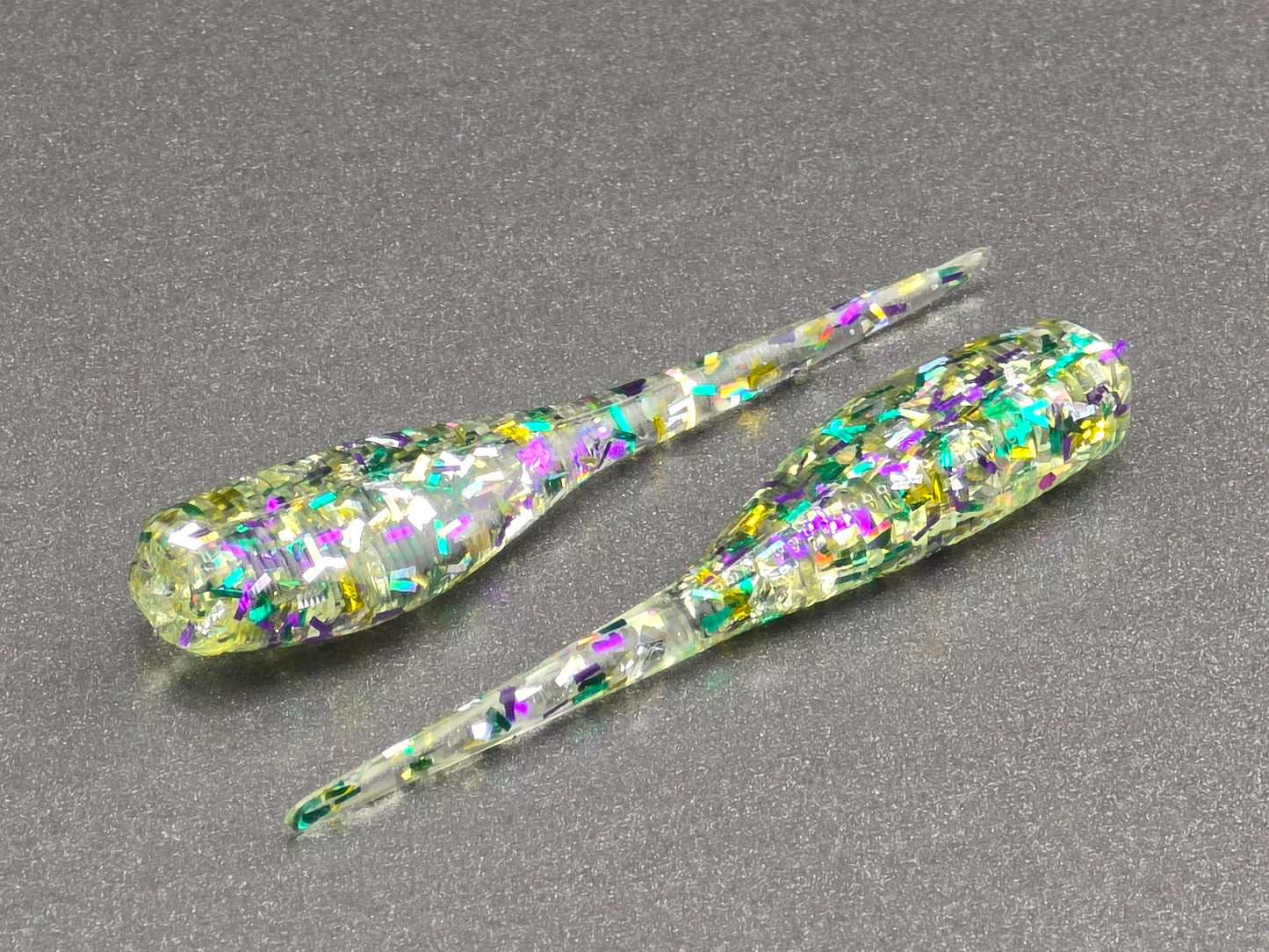 (24 ct.) 2" Slab Hunter Soft Plastic Bait - Solid Colors