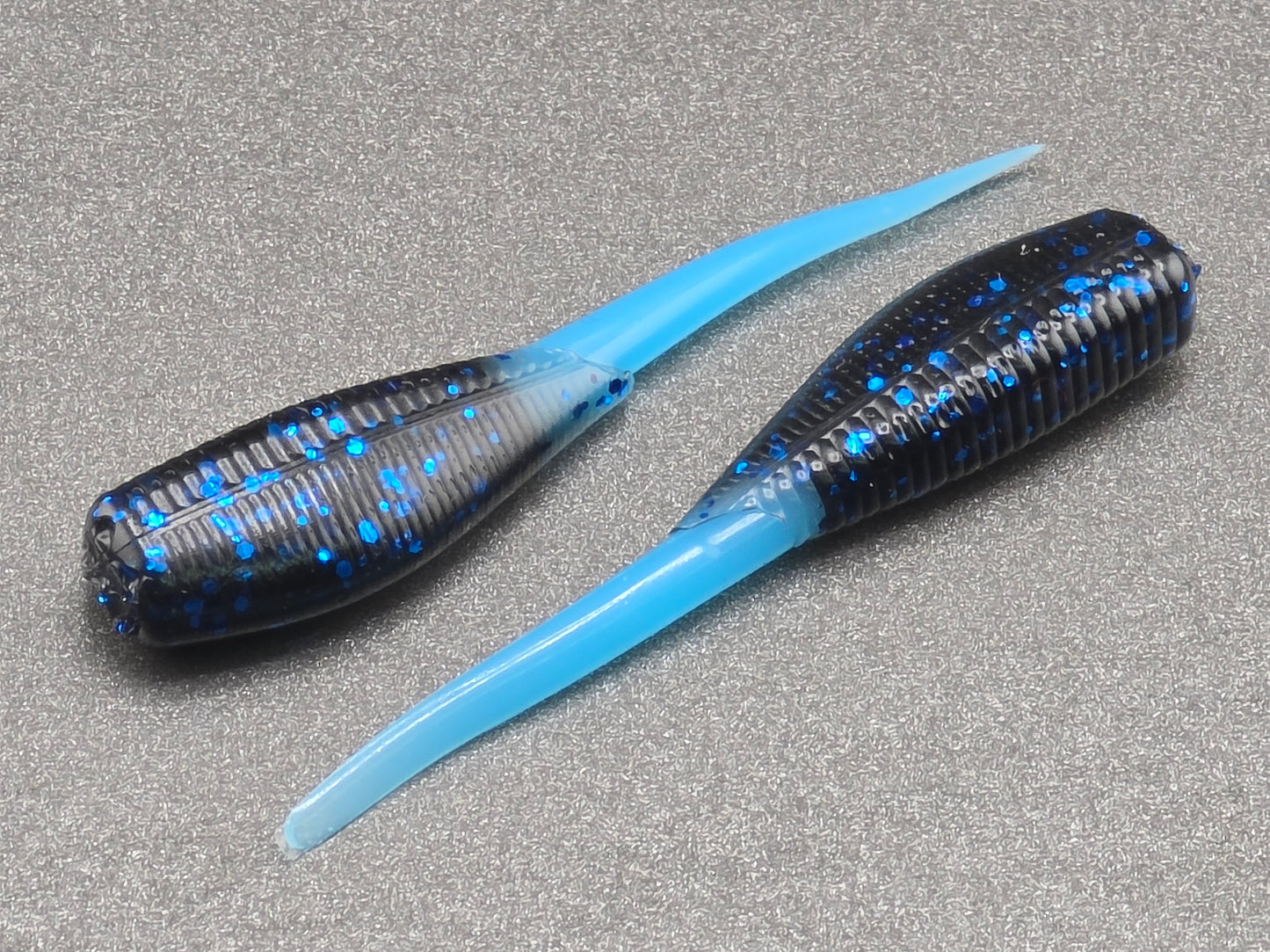 Black Blue with Blue Tail