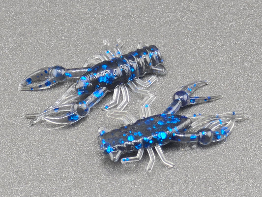 Black Blue Flake