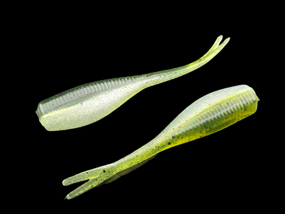 (20 ct.) 2" Slab Crusher Soft Plastic Bait - Laminate Colors