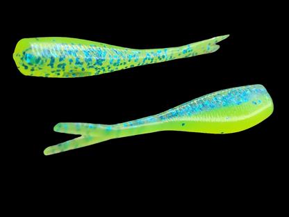 (20 ct.) 2" Slab Crusher Soft Plastic Bait - Laminate Colors