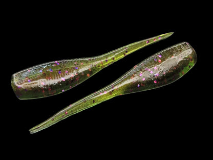 (24 ct.) 2" Slab Hunter Soft Plastic Bait - Solid Colors