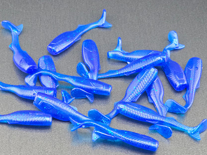 (16 ct.) 2" Mighty Minnow Soft Plastic Baits - Solid Colors