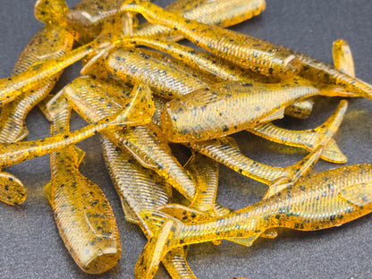 (16 ct.) 2" Mighty Minnow Soft Plastic Baits - Solid Colors